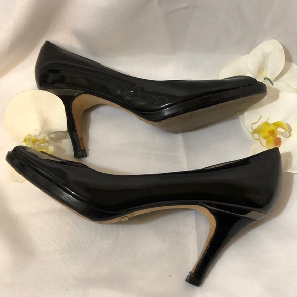 NikeAir Cole Haan Patent Leather Peep Toe - Picture 5 of 8
